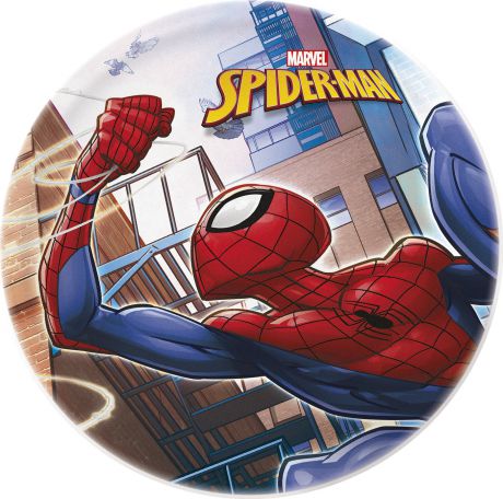 Тарелка керамическая Stor. Человек-паук Улицы, арт.99874