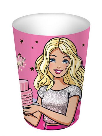 Одноразовая посуда Barbie Стакан бумажный 250 мл (10 шт)