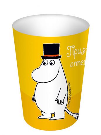 Одноразовая посуда Moomin Стакан бумажный 250 мл (10 шт)