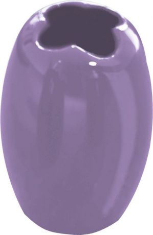 Стакан для зубных щеток Ridder "Shiny", цвет: фиолетовый