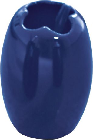 Стакан для зубных щеток Ridder "Shiny", цвет: синий