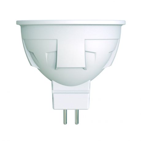 Лампочка Uniel LED-JCDR 6W/WW/GU5.3/FR/DIM 3000K, Теплый свет 6 Вт, Светодиодная