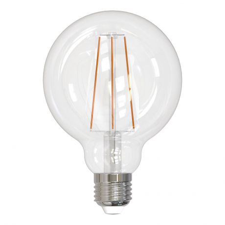 Лампочка Uniel LED-G95-10W/4000K/E27/CL 4000K, Нейтральный свет 10 Вт, Светодиодная