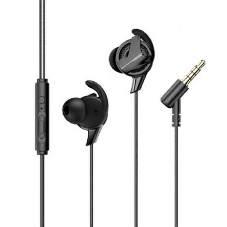 Наушники Baseus GAMO 3.5mm Wired Earphone H15 Black