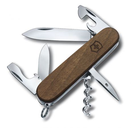 Нож перочинный Victorinox Spartan Wood (1.3601.63) 91мм 10функций дерево карт.коробка