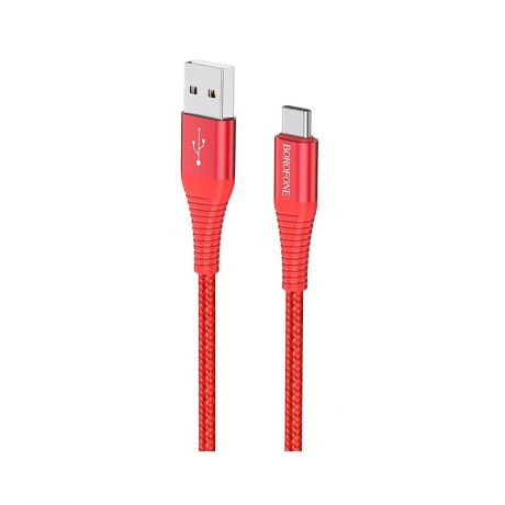 Кабель Borofone BX29 Endurant charging data cable for Type-C Red