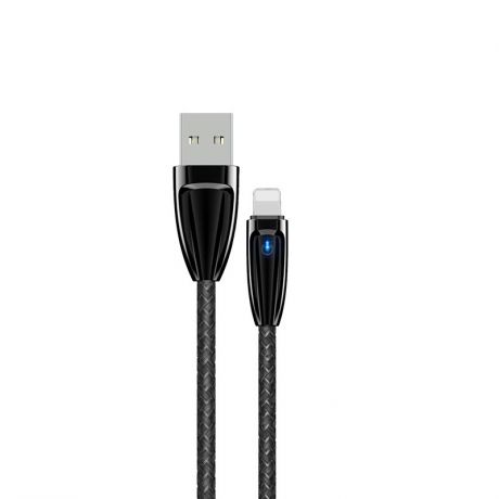 Кабель Borofone BU3 BlinkJet Lightning - USB Cable Black
