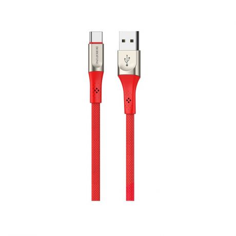 Кабель Borofone BU7 Superior charging data cable for Type-C Red