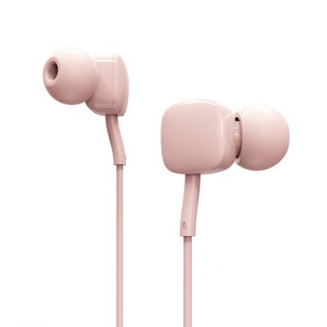 Наушники Borofone BM34 Intelligent Universal earphones with mic 1.2m Pink