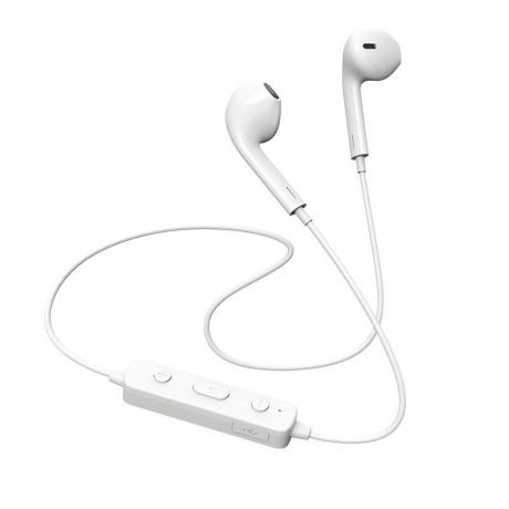 Беспроводная спортивная гарнитура Borofone BE22 FreeRun Sports Wireless Earphone White