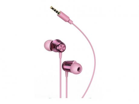 Наушники Baseus Encok Wired Earphone H13 Pink