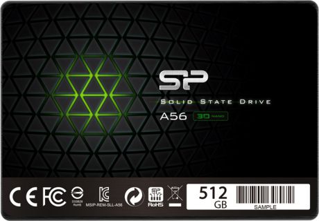 SSD накопитель Silicon Power Ace A56 512GB, SP512GBSS3A56A25