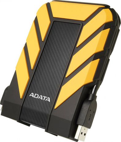 Портативный внешний жесткий диск ADATA HD710 Pro 4TB yellow, AHD710P-4TU31-CYL