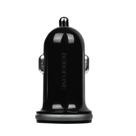 Автомобильное зарядное устройство Borofone BZ5 CarPal dual port car charger Black