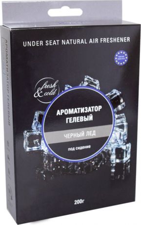 Автомобильный ароматизатор Kraft Черный лебедь, гелевый, под сиденье