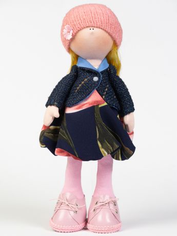 Кукла декоративная Мануфактура игрушек Dollru 3574/1, синий