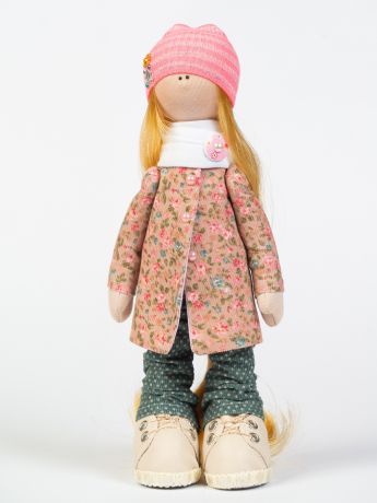 Кукла декоративная Мануфактура игрушек Dollru 2505/3, зеленый