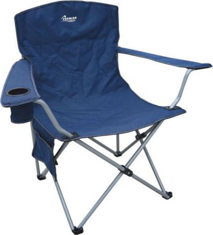 Кресло складное Premier , синий, 99 х 58,8 х 45 см