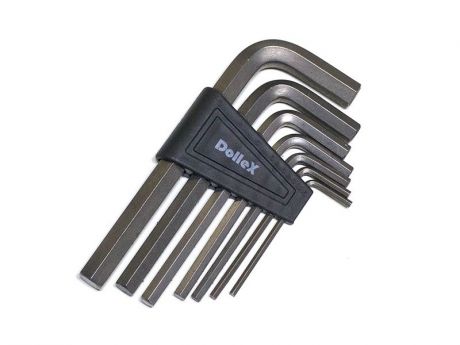 Набор ключей Г-образных (7 шт. 2,5-10 мм)
