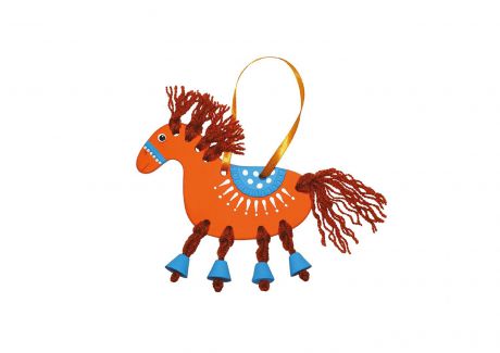 Набор для создания глиняной лошадки "Боливар".