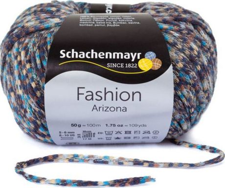 Пряжа для вязания Schachenmayr Fashion Arizona, ар деко (00084), 100 м, 50 г