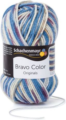 Пряжа для вязания Schachenmayr Originals Bravo Color, облако (2118), 266 м, 50 г