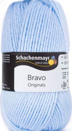 Пряжа для вязания Schachenmayr Originals Bravo, ледяной (8363), 133 м, 50 г