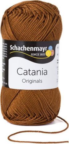 Пряжа для вязания Schachenmayr Originals Catania, каштановый (00157), 125 м, 50 г