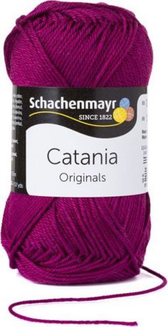 Пряжа для вязания Schachenmayr Originals Catania, фуксия (00128), 125 м, 50 г