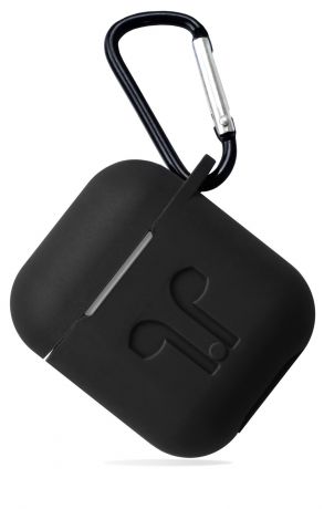 Чехол Gurdini силиконовый Soft Touch 908162 для Apple Airpods, 908162, темно-серый