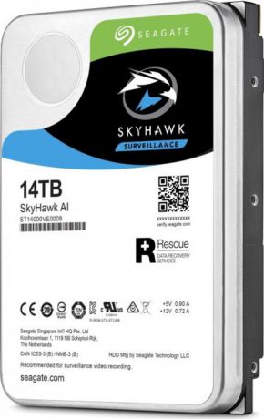 Внутренний жесткий диск Seagate SkyHawk AI 14TB, ST14000VE0008