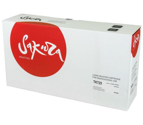 Картридж SAKURA TK725 для Kyocera TASKalfa 420i/520i, черный, 34 000 к.