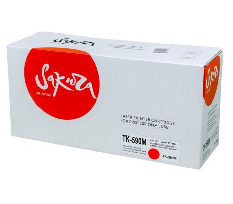 TK590M Картридж SAKURA для Kyocera Mita