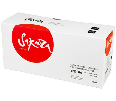 Картридж SAKURA Q3960A для HP LJ 2550/2550L/2550LN/2550N/2820/2840/3000/3000DN/3000DTN/3000N, черный 5000 к.