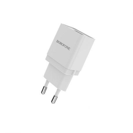 Сетевое зарядное устройство Borofone BA19A Nimble single port charger (EU) White