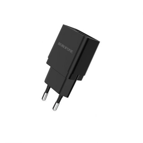 Сетевое зарядное устройство Borofone BA19A Nimble single port charger (EU) Black