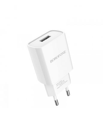 Сетевое зарядное устройство Borofone BA20A Sharp single port charger set (Type-C) (EU) White