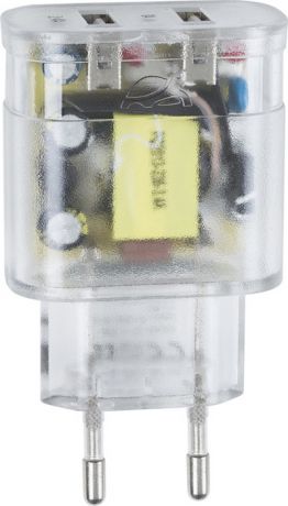 Зарядное устройство RivaCase Rivapower VA4123 TD1, прозрачный