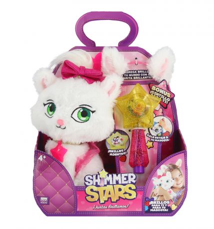 Плюшевый котенок SHIMMER STARS 20 см