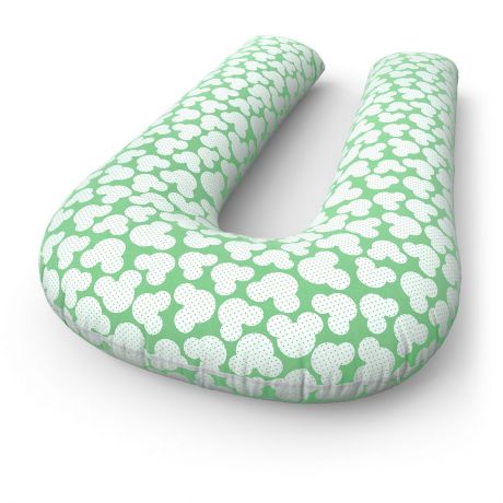 Наволочка "Петербургский Уют" на подушку для беременных и кормящих формы U Mikki Green