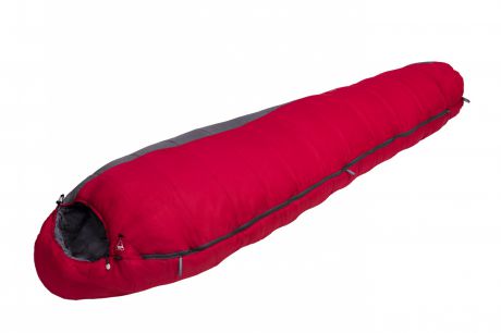 Спальный мешок BASK Challenger XL красный, правосторонняя молния