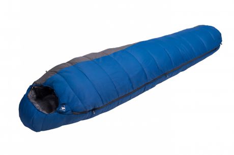 Спальный мешок BASK Placid XL синий, левосторонняя молния