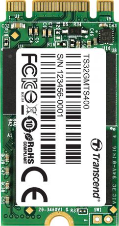 SSD накопитель Transcend MTS400 32GB, TS32GMTS400