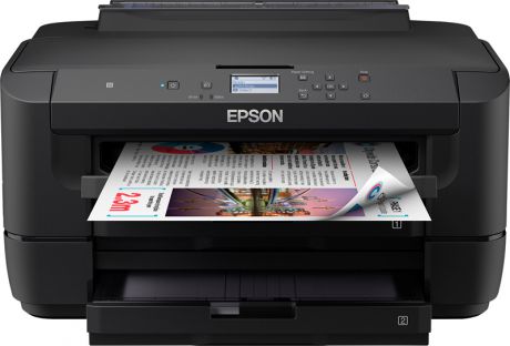 Принтер Epson WF-7210DTW, C11CG38402, черный