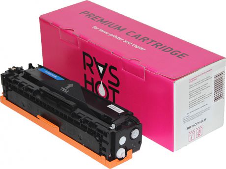Картридж RasHot RH-H-CF213A M, красный, для лазерного принтера