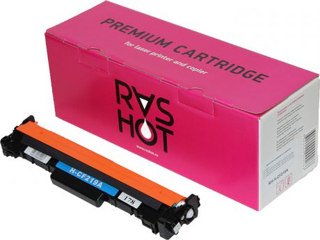 Картридж RasHot RH-H-CF219A, черный, для лазерного принтера
