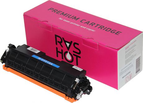 Картридж RasHot RH-H-CF218A, черный, для лазерного принтера