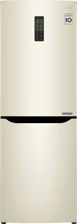 Холодильник LG GA-B379SYUL, бежевый