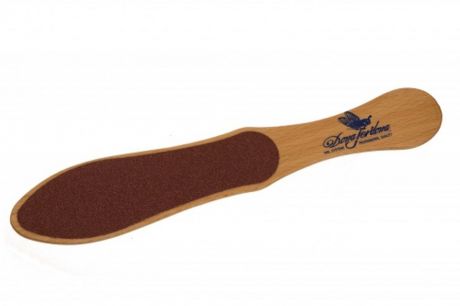 Терка для ног деревянная Dona Jerdona 60/100 Грит, 729-Д2250, коричневый