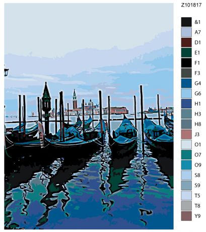 Картина по номерам, 60 x 80 см, Z-Z101817